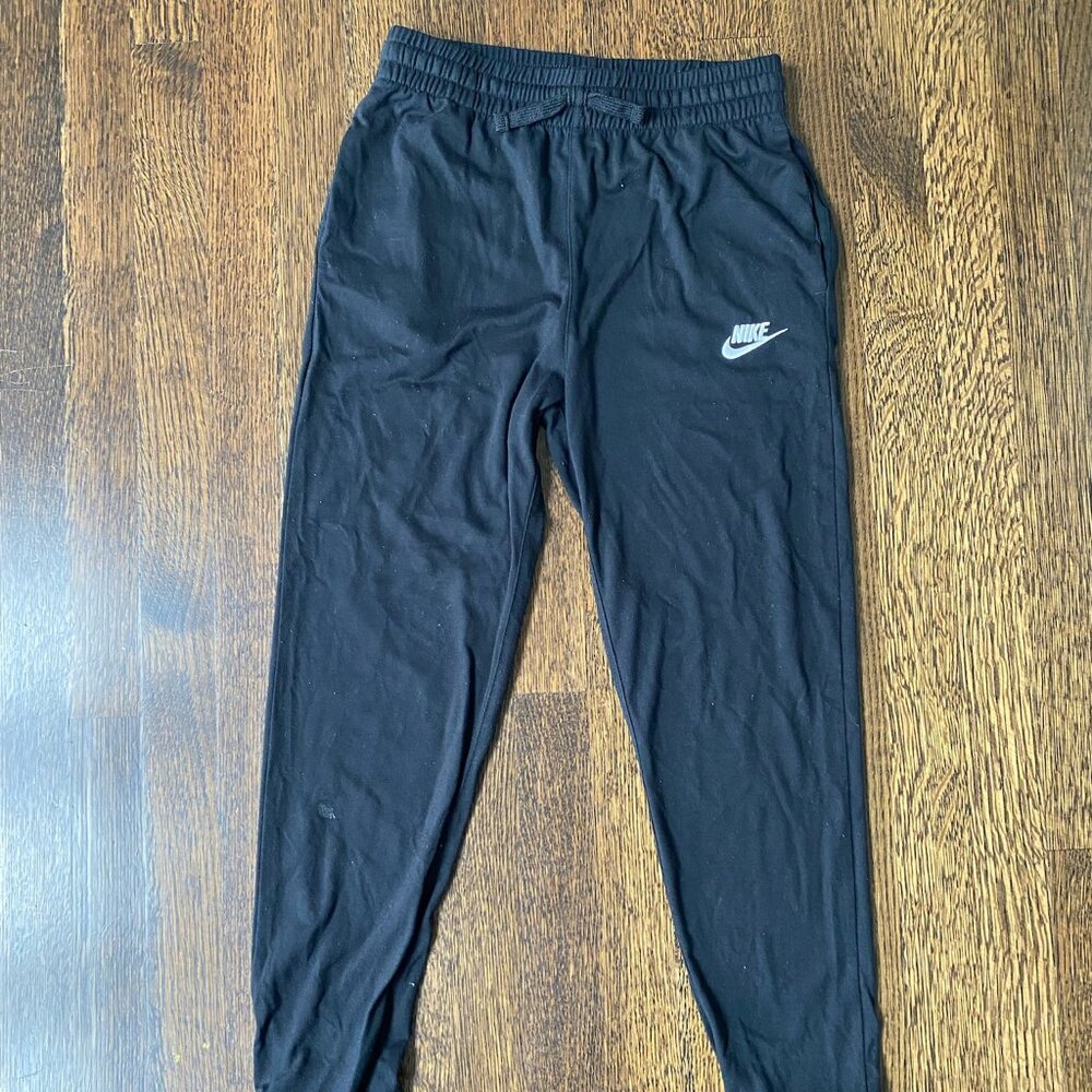 Nike Black Lightweight Joggers Size L